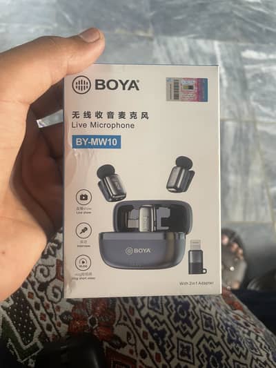 Boya mike available