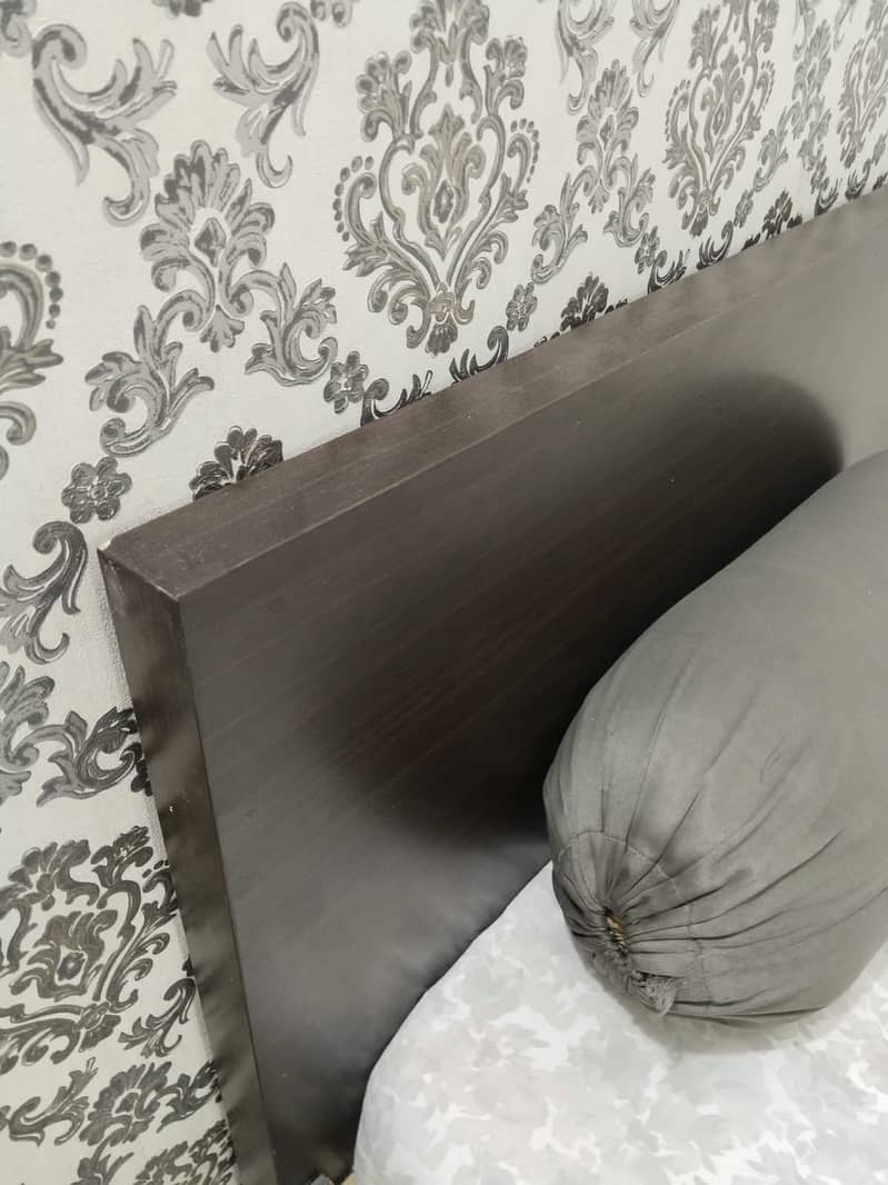  Solid Single Bed + Comfortable Mattress | Super Clean & Stylish 3