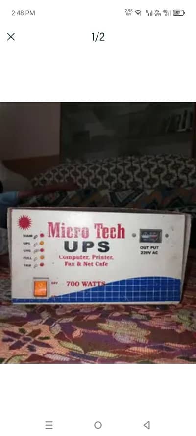 micro tech ups used but like new condition 10 by 10 only serious