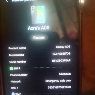 Samsung Mobile A06