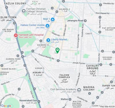 1 Kanal Upper Portion for Rent in Gulberg 3, MM Alam Road | Ideal for Silent Office