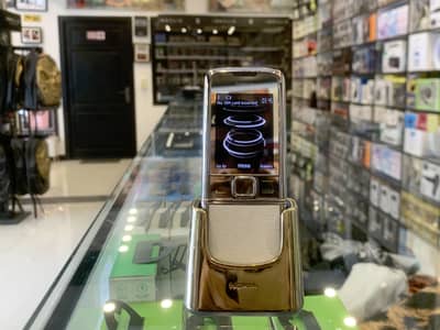 Nokia 8800 Gold Arte Pre-Owned with Charging Dock and Charger