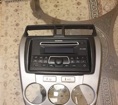 Honda city audio sterio system and dashboard climate control panel