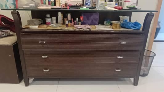 Bed set (King size + side table & dressing table)