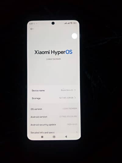 Xiaomi Redmi Note 11.4+4 / 128gb with box charger