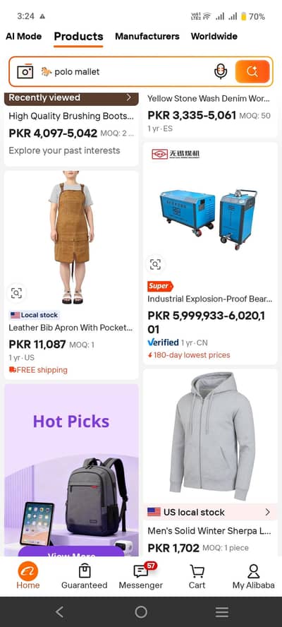 We need someone who can upload pictures to Alibaba