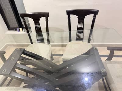 6 chair dining table