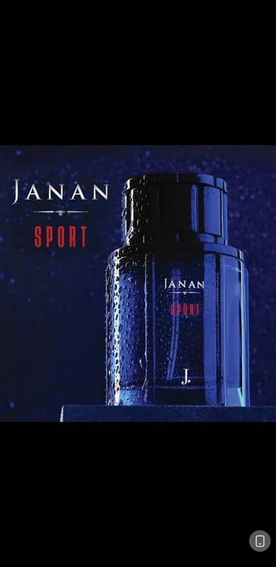 Janan Sport Unisex Alcohol-Free Blue Perfume