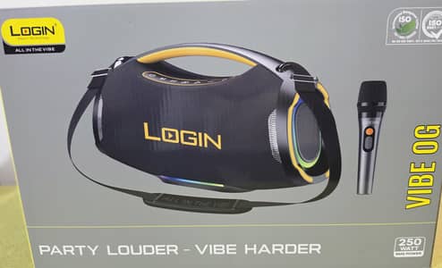 Vibe OG 250W Speaker | Wireless Speaker with Mic