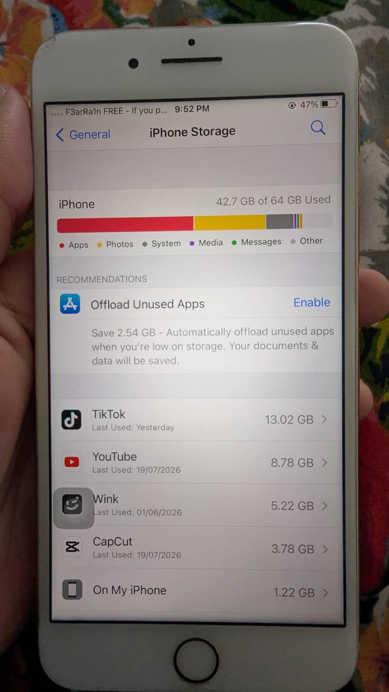 Apple iPhone 8 Plus 9