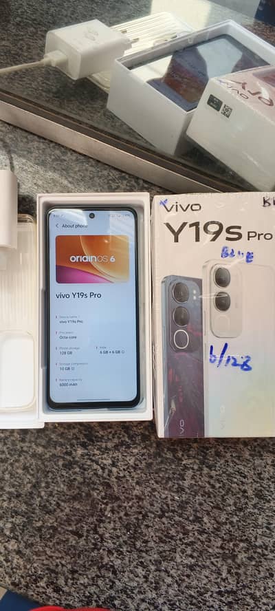 Vivo y 19s pro 6+6/128