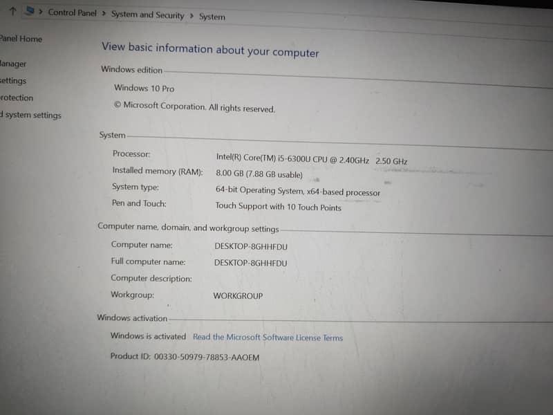 Dell laptop 3