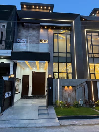 Facing Park Pair House