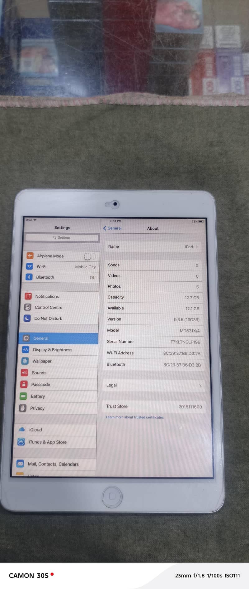 I pad mini one 3