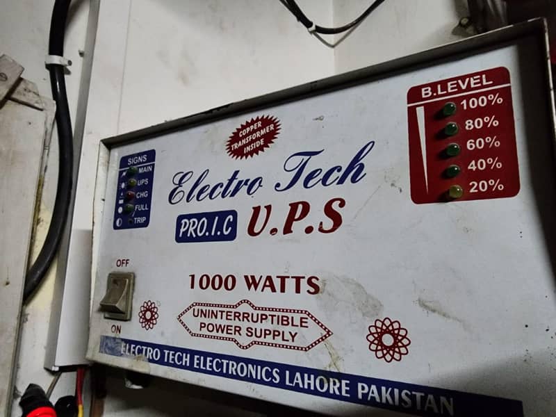 Electro tech ups 1000 watts 1