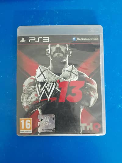 WWE 13 PS3 Original Disc With Case Negotiable