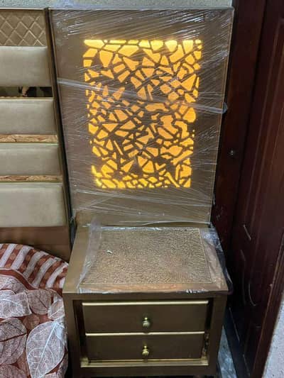 king size bed with side tables for sale