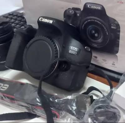 Camon 800D camera for sale