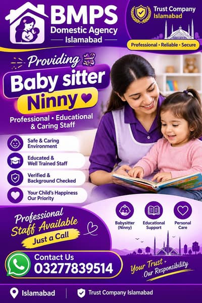 Babysitters,Housemaids,Cooks, Helpers, Domestic All Staff Available