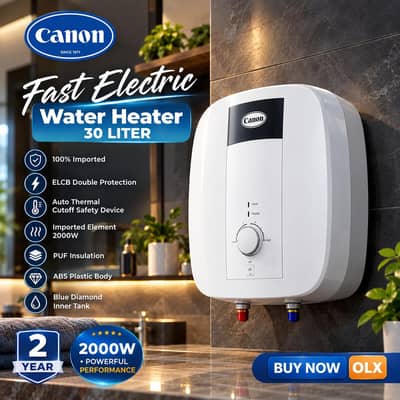 Canon Electric Geyser FEWH-30LCM (30 Liters)