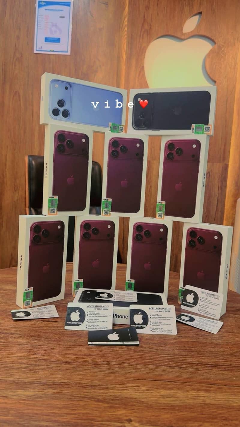 Apple iPhone 18 Pro Max All Collections Available Complete Warranty 2