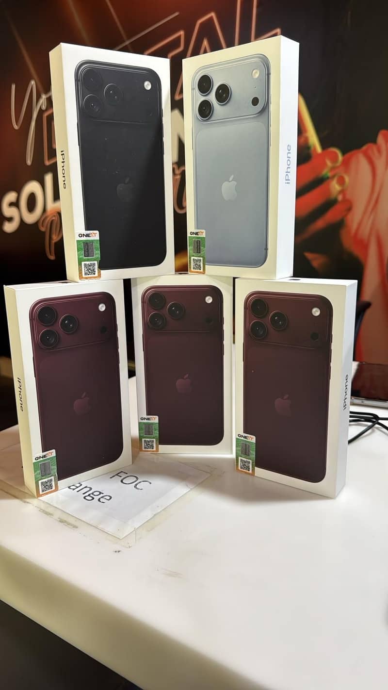 Apple iPhone 18 Pro Max All Collections Available Complete Warranty 3