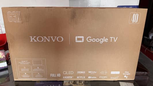 Brand new Konvo Google TV 1080 Full HD