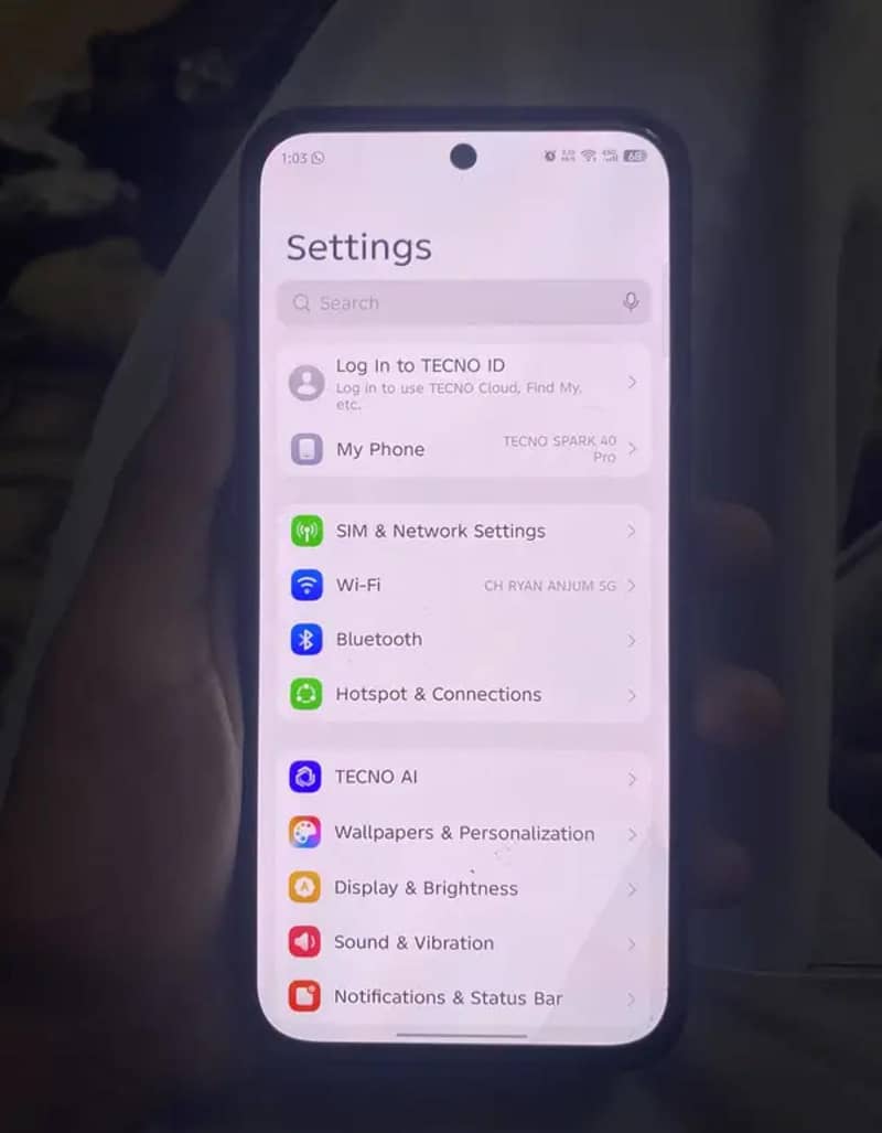 Tecno spark 40 pro 1