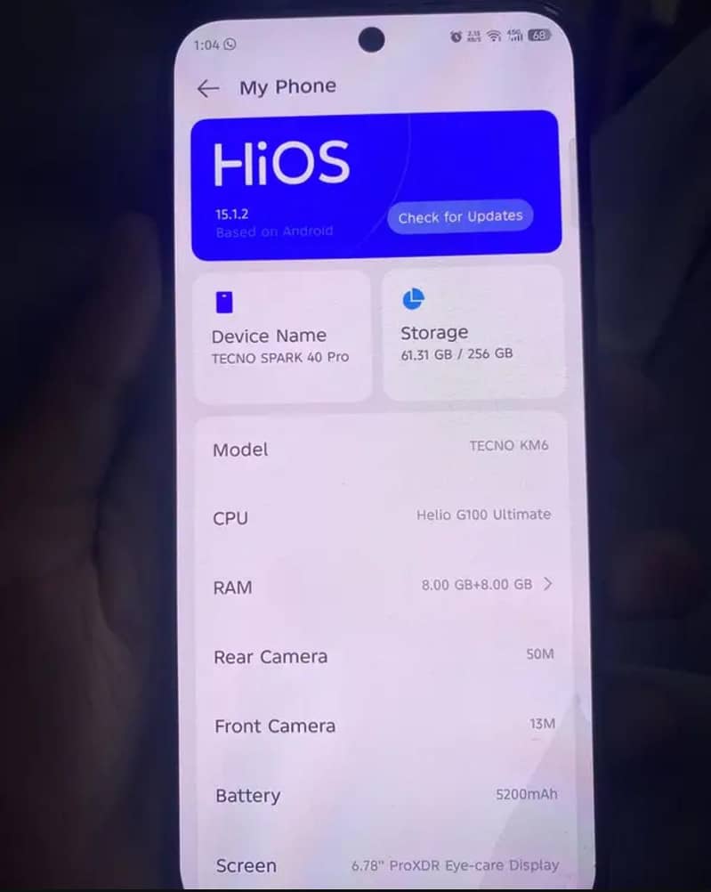 Tecno spark 40 pro 2