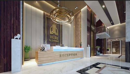 LUXURY CORNER/WEST OPEN 2 BED DD SERVICE APARTMENT | BURJ AL JINNAH | 3 MINS FROM AIRPORT