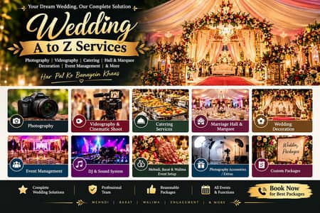 Flower Decor - Event Planners - Birthday - Wedding Organizer in lahore