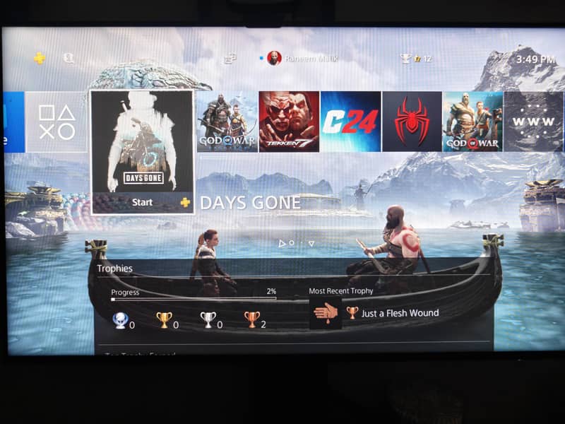 PS4 with 2 Controllers 4