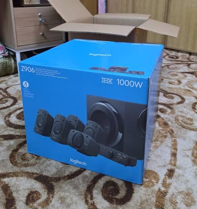 Logitech Z906 5.1 Surround Sound Speakers System Dolby Digital