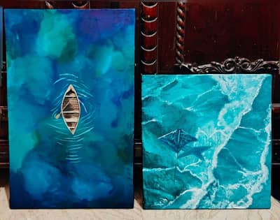 water theme painting set