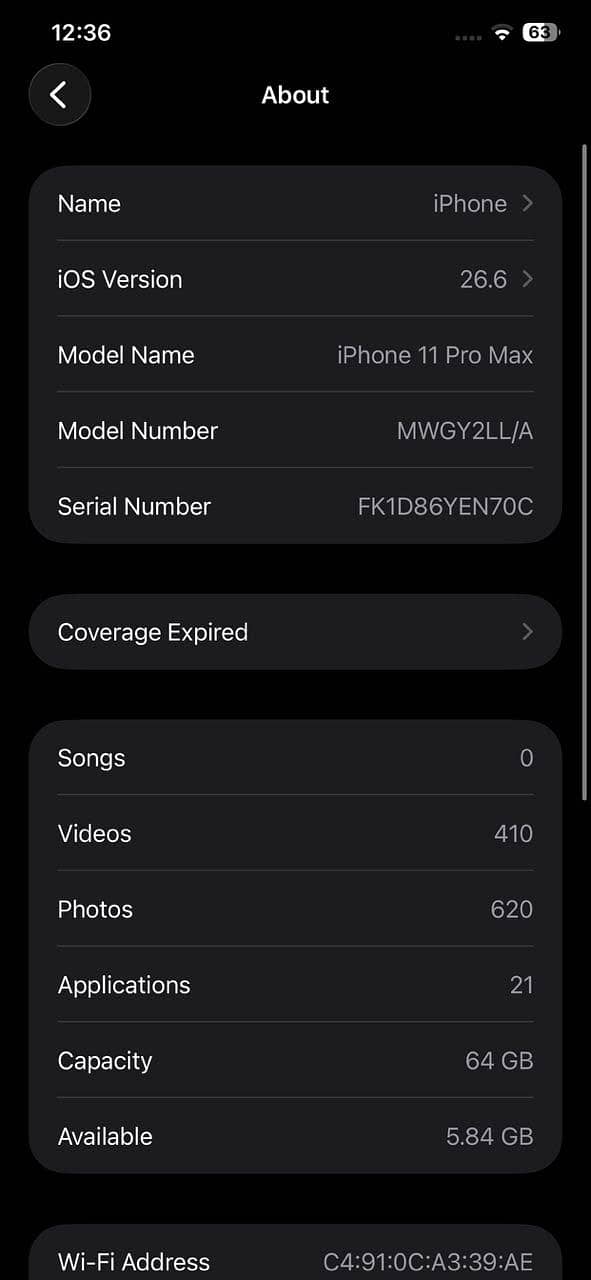 Apple iPhone 11 pro max 1