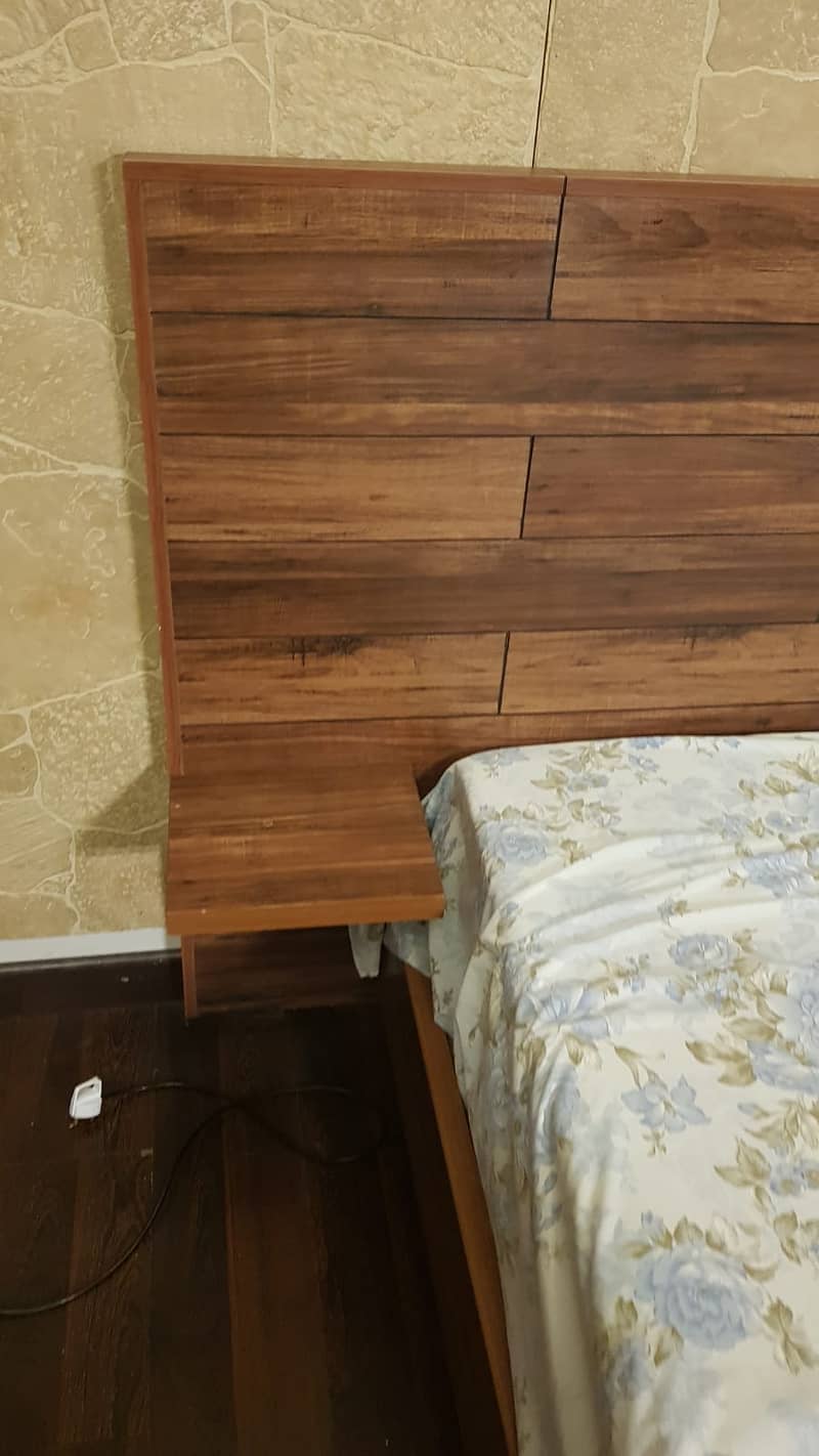 Bed with side tables and Dressing Table 3
