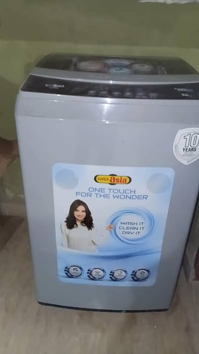 For Sale: Super Asia Automatic Washing Machine (9 Liters)