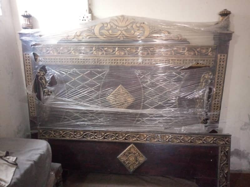 Bed and side table 1