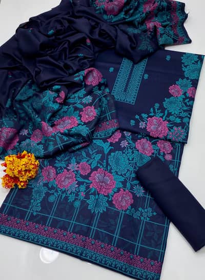 Premium Viscous Jacquard Brosha