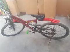 26 inch mountains gear cycle double shoker urgent sell