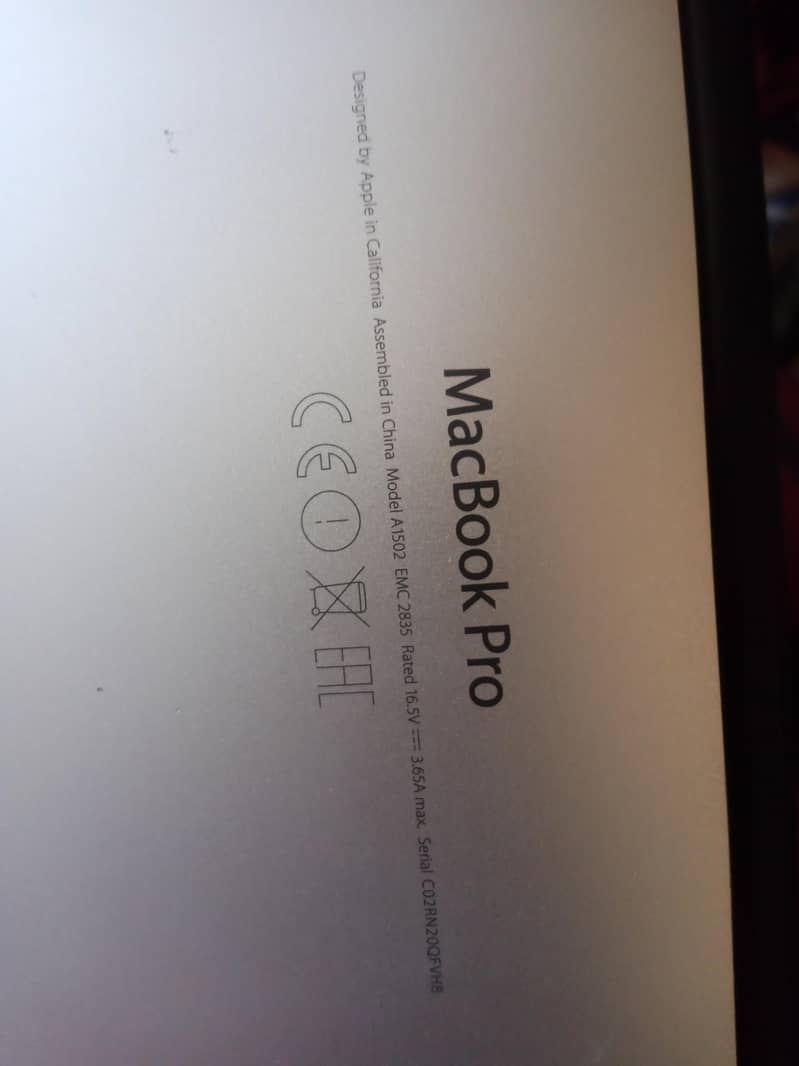 Macbook pro 2015 1