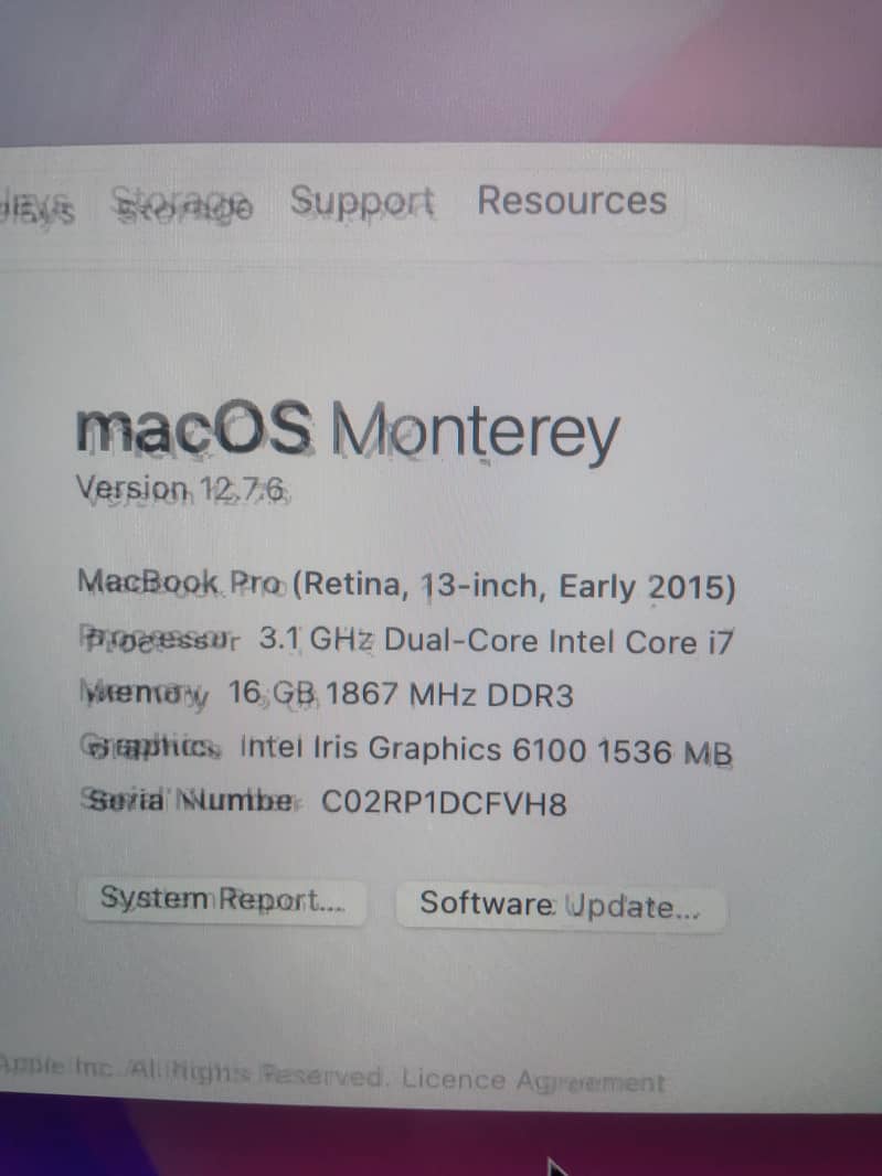 Macbook pro 2015 5