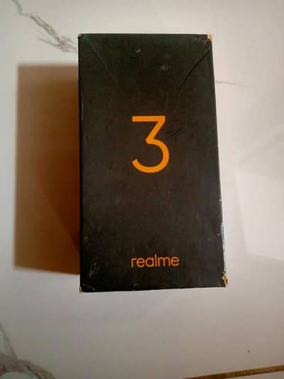 Realme 3 with box neat and clean phone