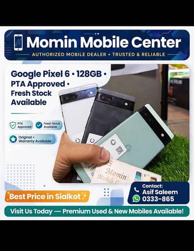 Google pixel 6a original set official pta