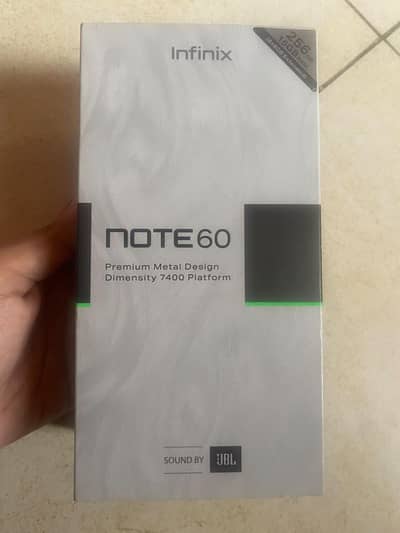Infinix Note 60 – For Sale