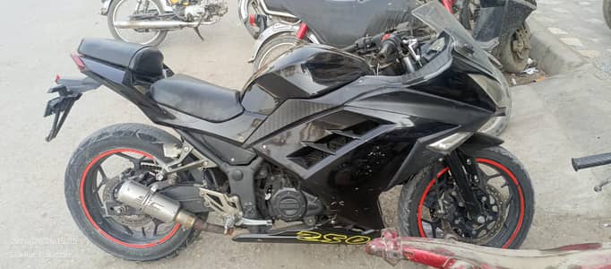 heavy bike 250 Kawasaki ninja