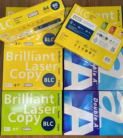 A4 80GSM AND 70GSM 500 PAPER
