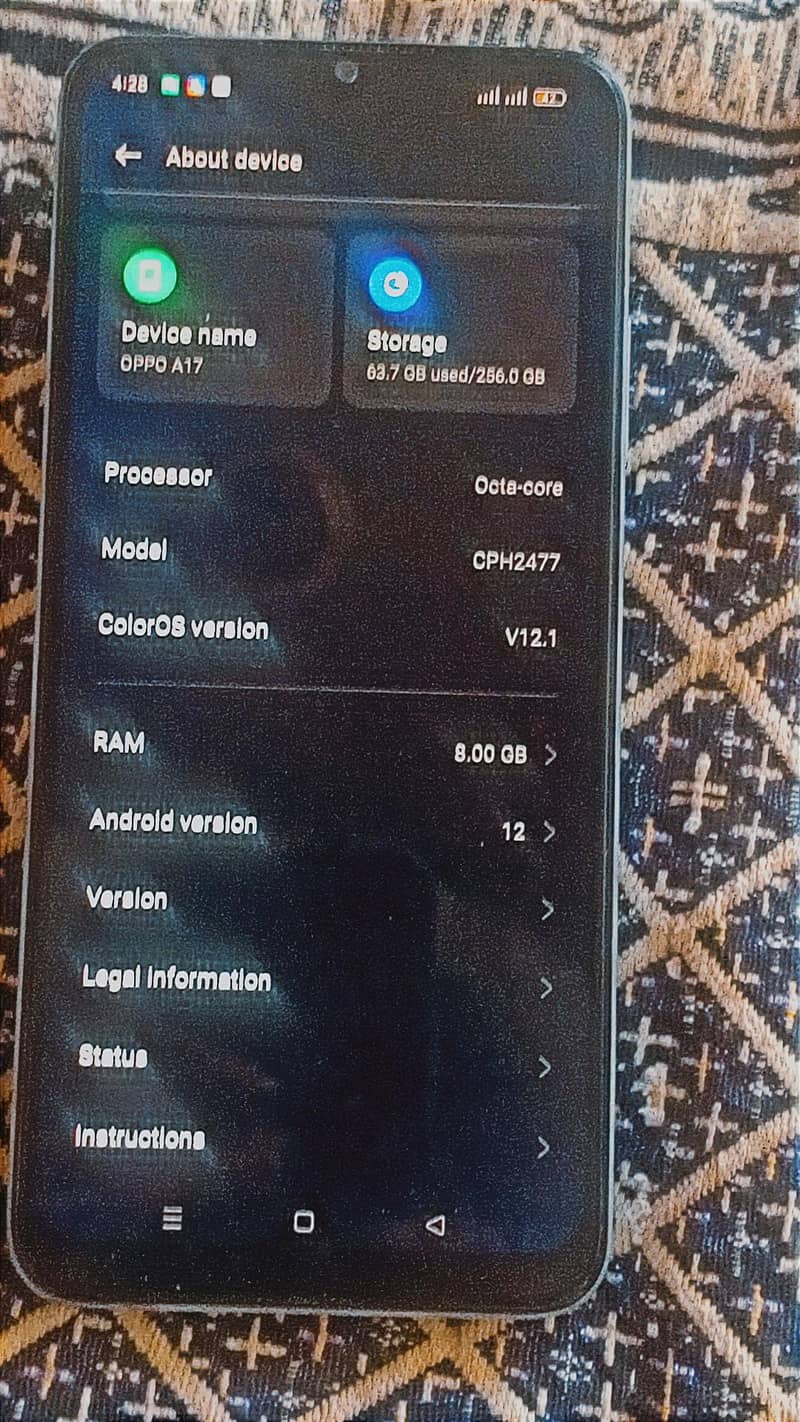 OPPO A17 5