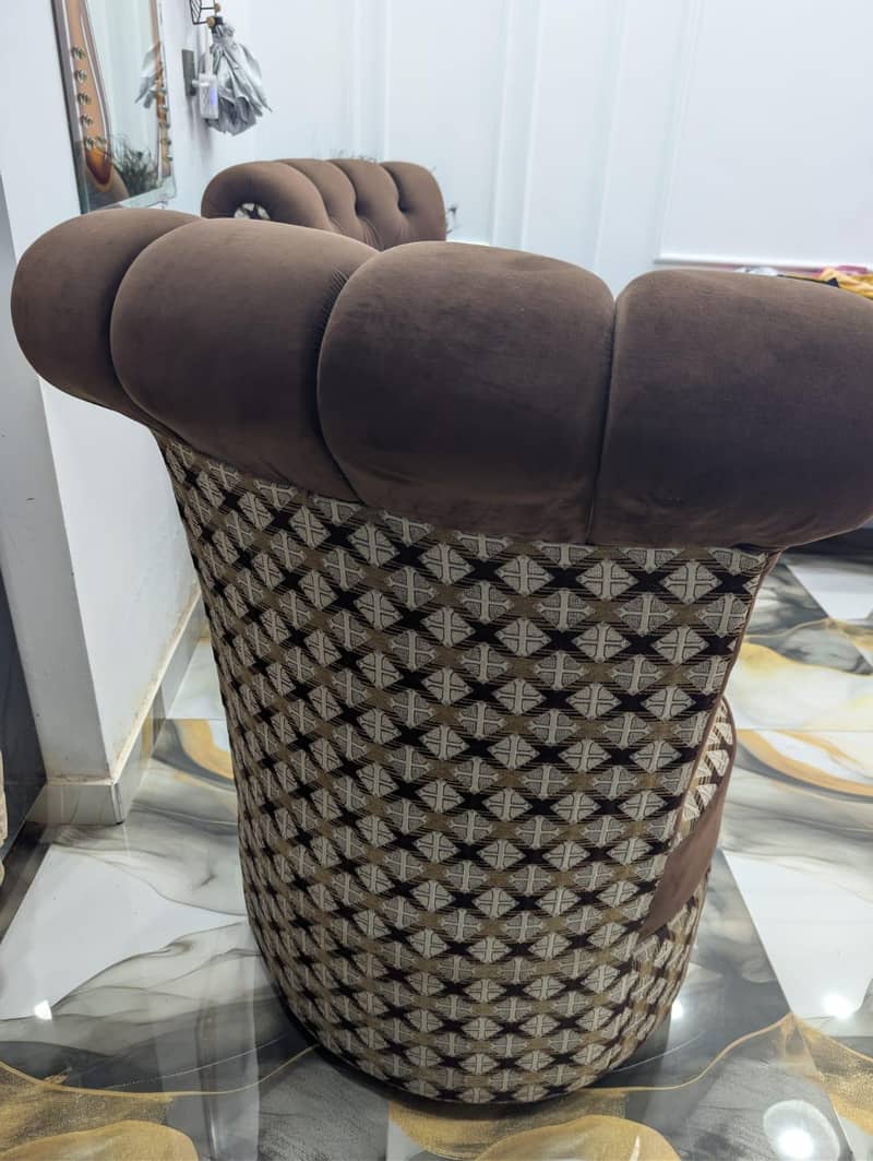 Royal Brown sofa 1