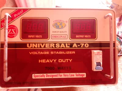 New stabilizer 7000 Walt ka hy daba bhi hy his ko Chaya contact Kar l